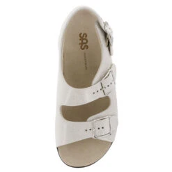 SAS Relaxed Sandal Web Linen Leather (Women's) 10 SAS Relaxed Sandal Web Linen Leather (Women's) -Ecco Shoe Store linen 6