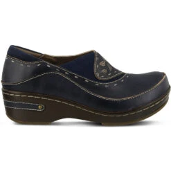 Spring Step Burbank Navy Leather (Women's) -Ecco Shoe Store navy 3 a1441e59 24f5 4acc ae81 c13c75aad208