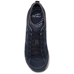 Dansko Paisley Navy Milled Nubuck WIDE (Women's) -Ecco Shoe Store navy 6 73efe659 402b 4d48 89bb 2f2e7bae2605