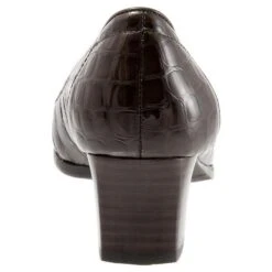 Trotters Gloria Dark Brown Croc (Women's) -Ecco Shoe Store pic3 48388ffe e300 4160 8a6b 147464cf99d3