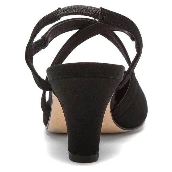 Walking Cradles Caliente Heel Black Micro (Women's) 3 Walking Cradles Caliente Heel Black Micro (Women's) - Image 3