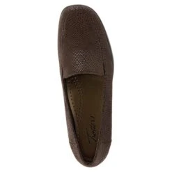 Trotters Jenn Mini Dots Dark Brown Patent Suede Leather (Women's) -Ecco Shoe Store pic5 b5090580 6378 4162 966f 2615903510d2