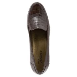 Trotters Gloria Dark Brown Croc (Women's) -Ecco Shoe Store pic5 c1811528 693c 433f aca1 0846bff26a6b