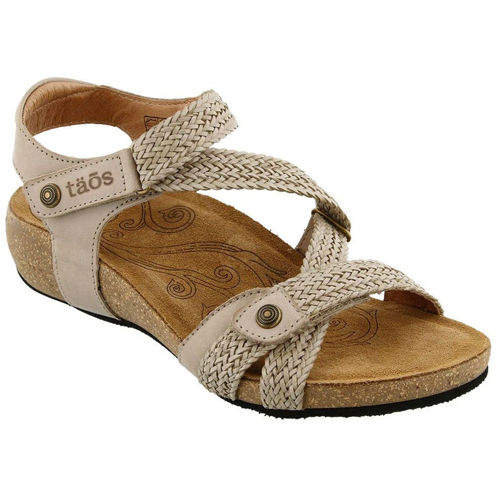 Taos Trulie Sandal Stone Leather (Women's) 1 Taos Trulie Sandal Stone Leather (Women's)