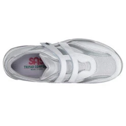 SAS TMV Silver Mesh/Velcro (Women's) -Ecco Shoe Store tmv 3
