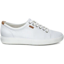 Ecco Soft 7 Sneaker White Leather (Women's) -Ecco Shoe Store white 3 fa4c1d04 dd8c 4ad6 b1d1 83ba79884240